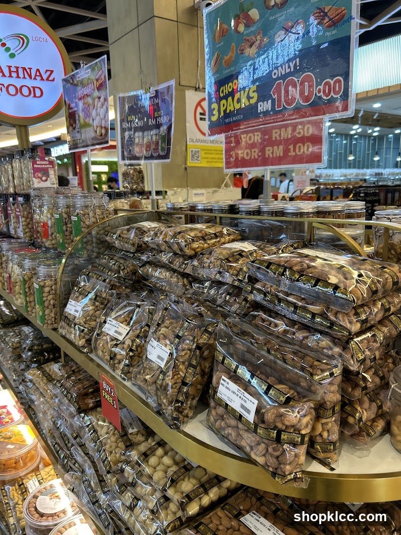 Nuts and Dried Fruits Display