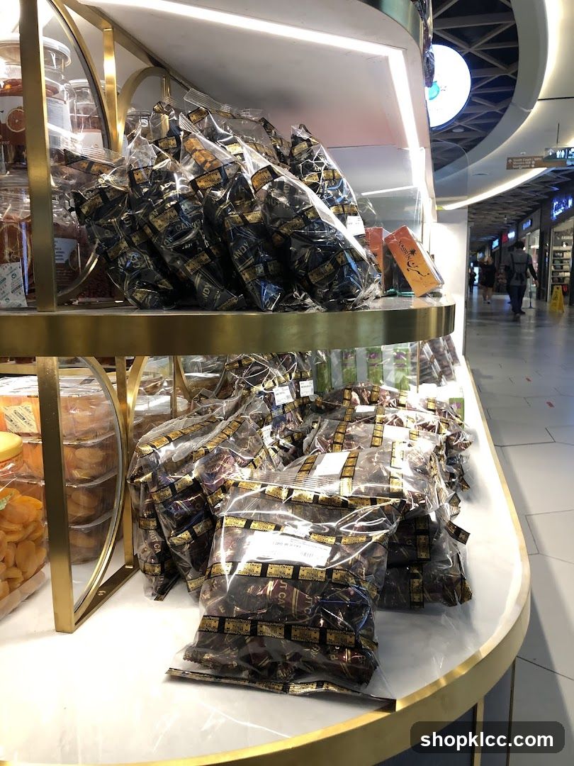 Packaged Candies and Dried Fruits