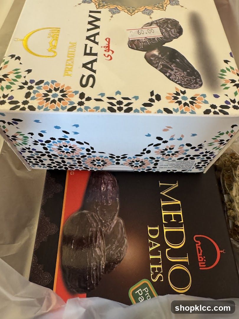 Boxes of Dates
