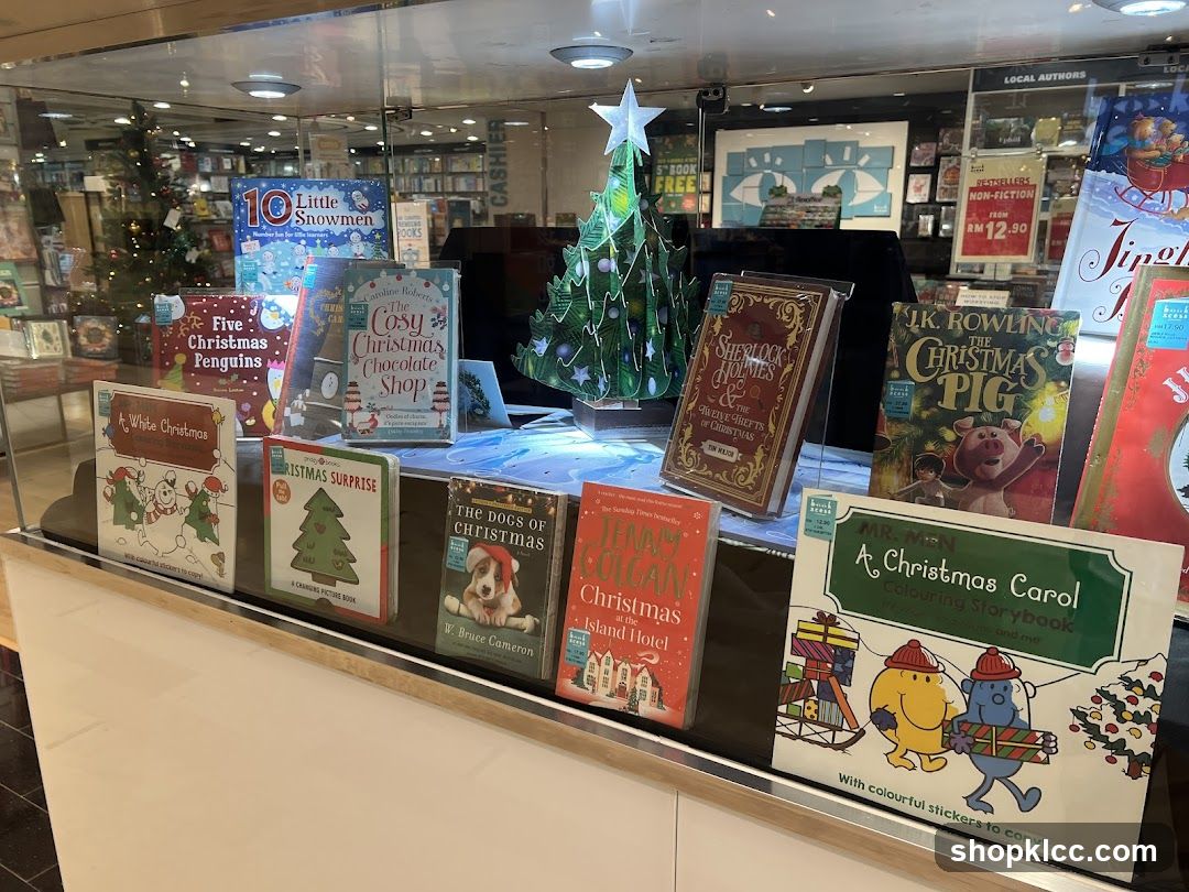 Christmas Book Display