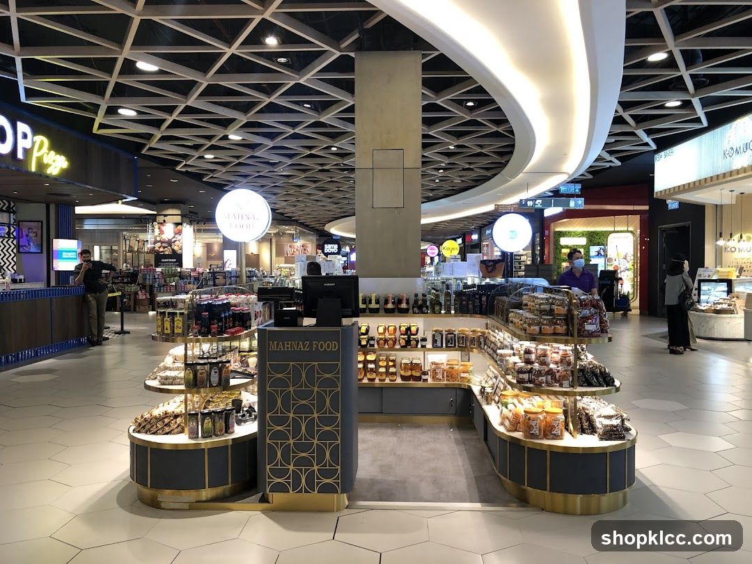 Food stall in a mall