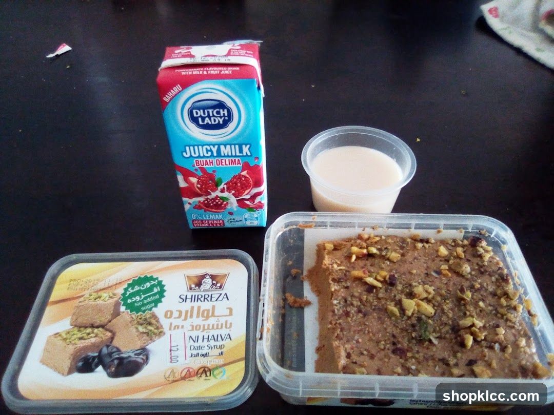 Dutch Lady Juicy Milk and Halva