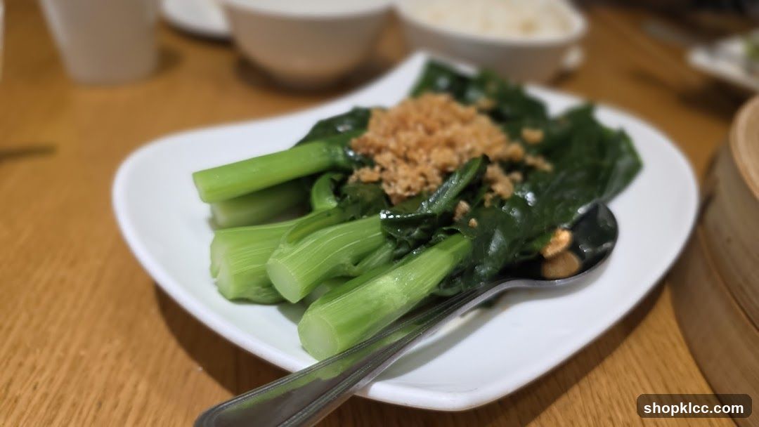 Steamed Greens with Garlic