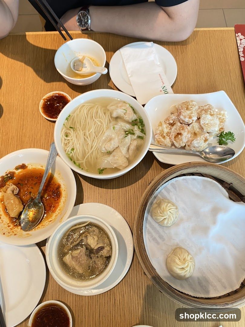 Assortment of Chinese Dishes