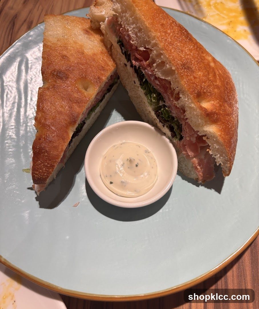 Sandwich with Dip