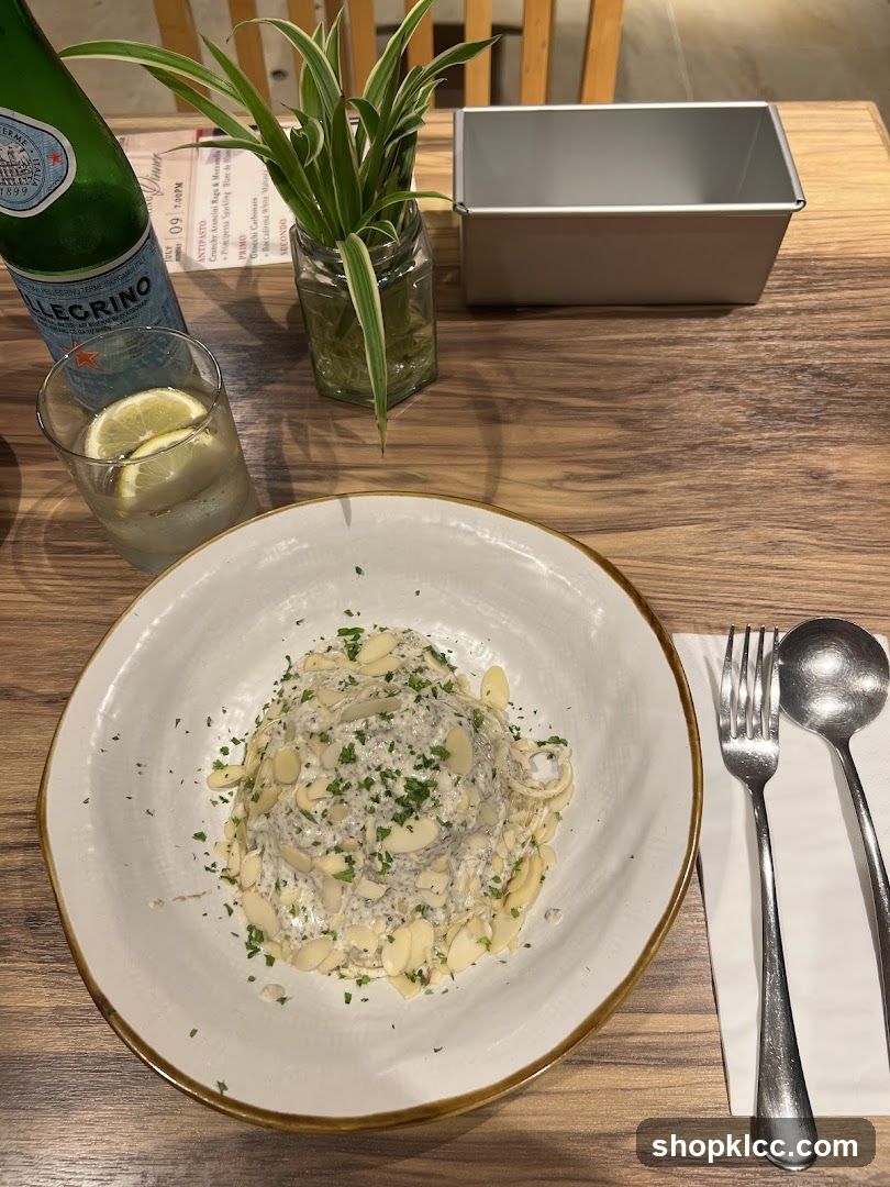 Pasta Dish with Almonds