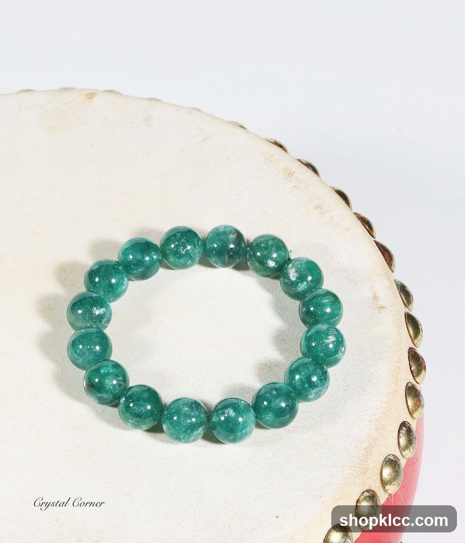 Green Beaded Bracelet