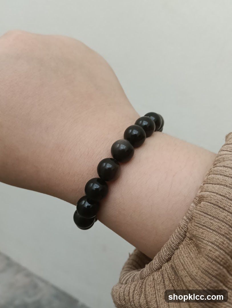 Bracelet on wrist
