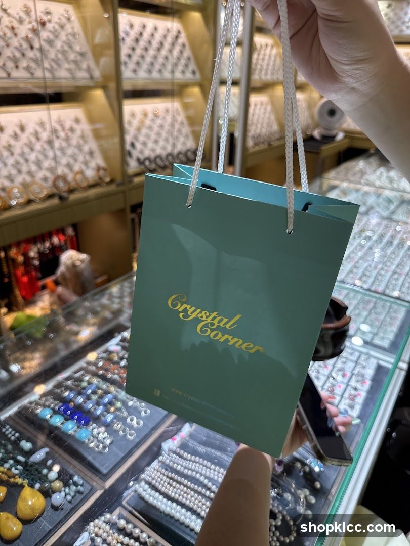Crystal Corner Shopping Bag