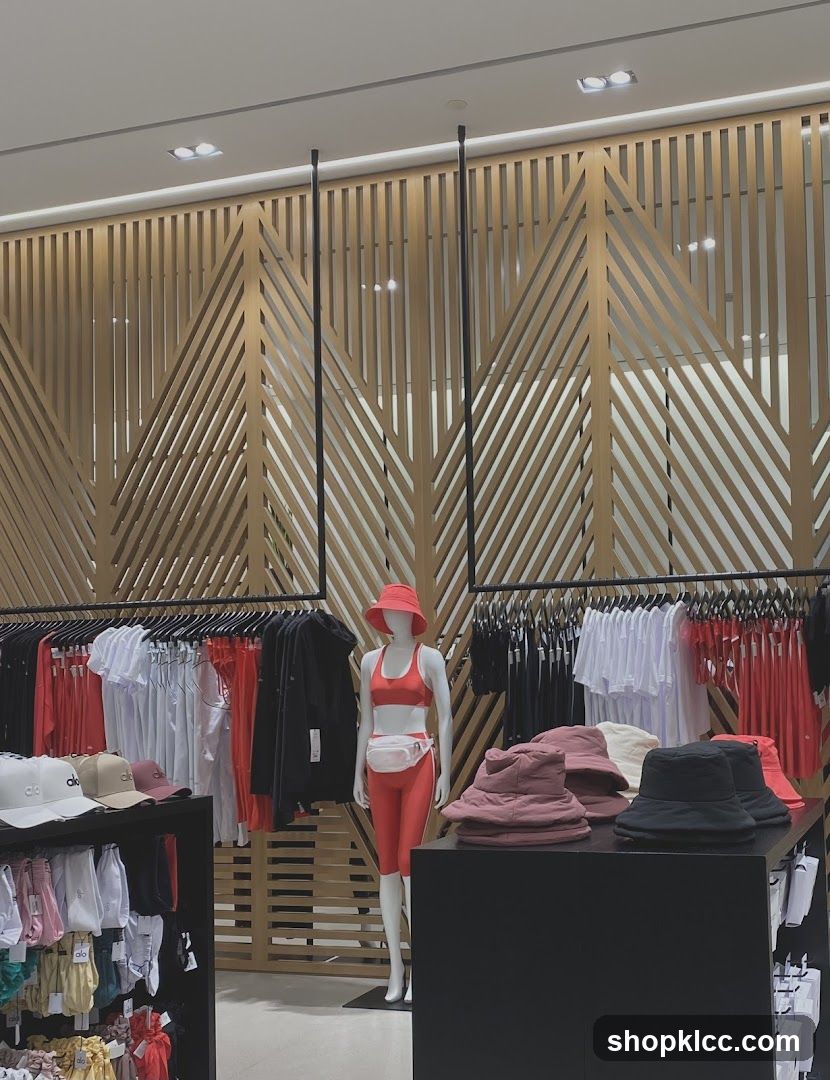 Athletic Apparel Store Display