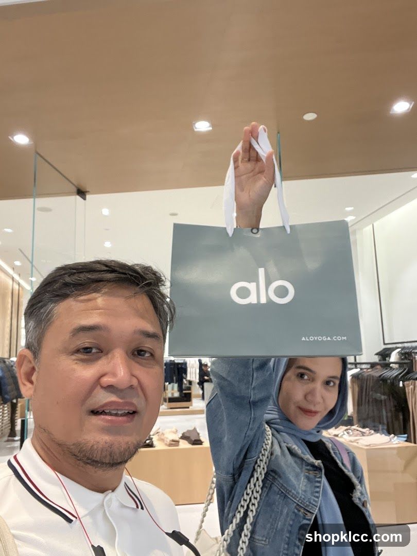 Couple with Shopping Bag