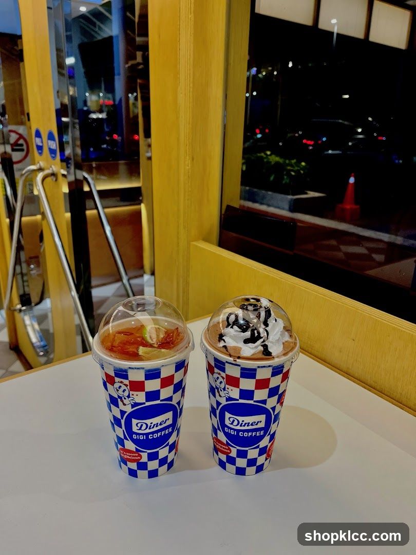 Diner Gigi Coffee Drinks