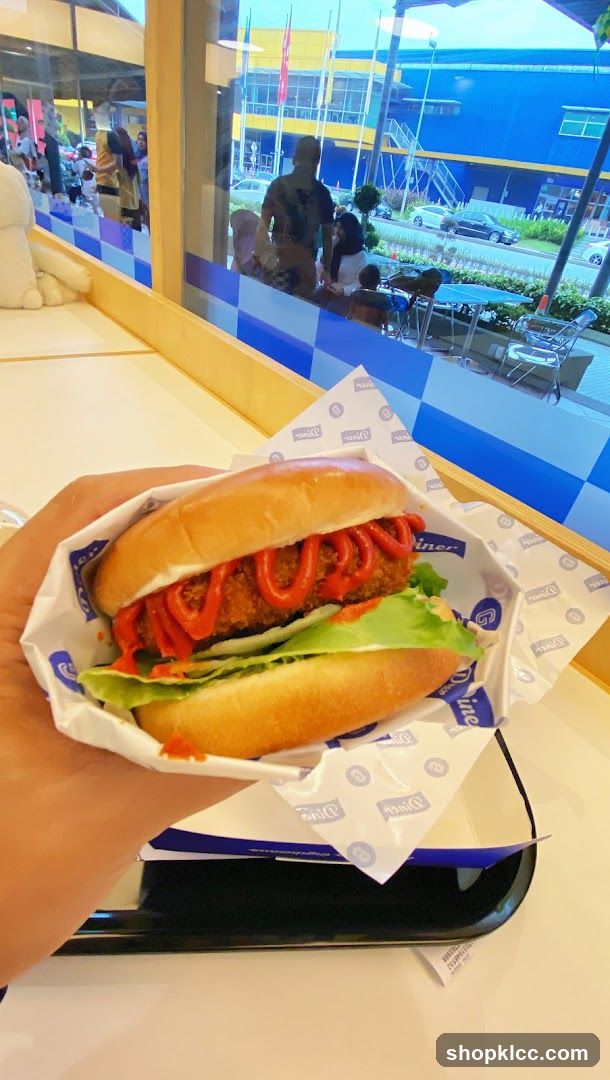 Burger with Ketchup