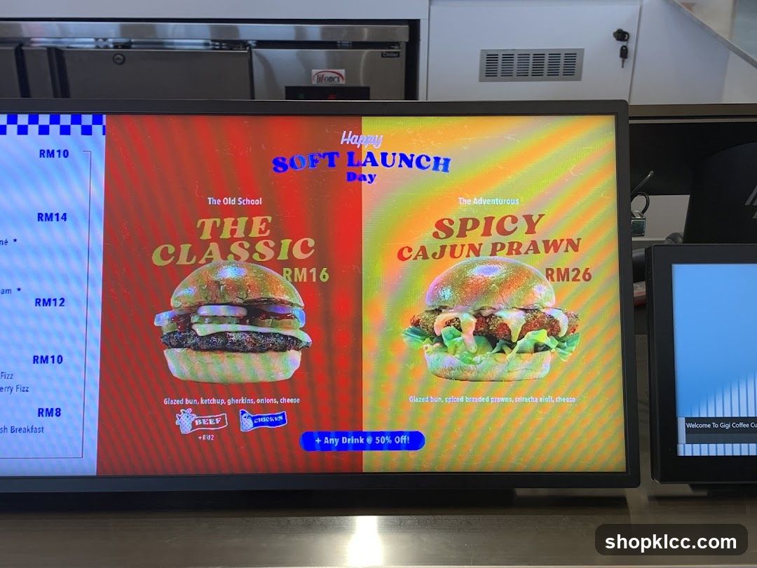 Soft Launch Menu
