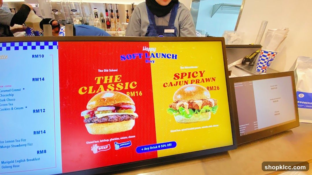 Soft Launch Menu Display