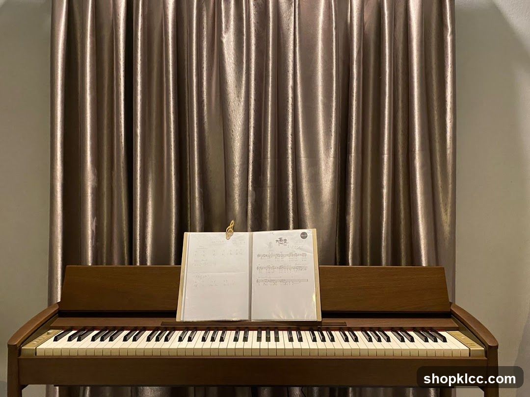 Piano with Sheet Music