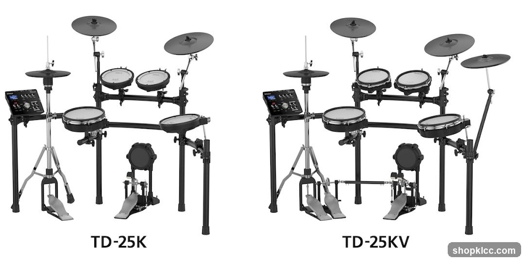 Roland TD-25K and TD-25KV Electronic Drum Kits