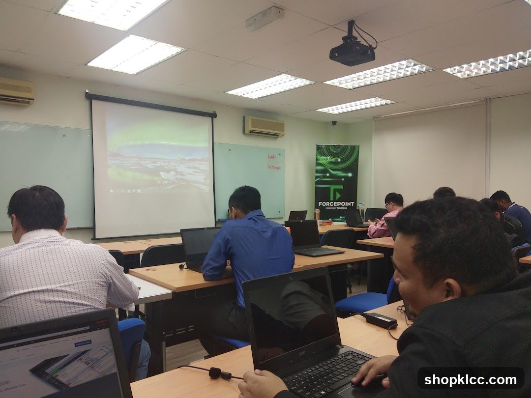 Classroom training session