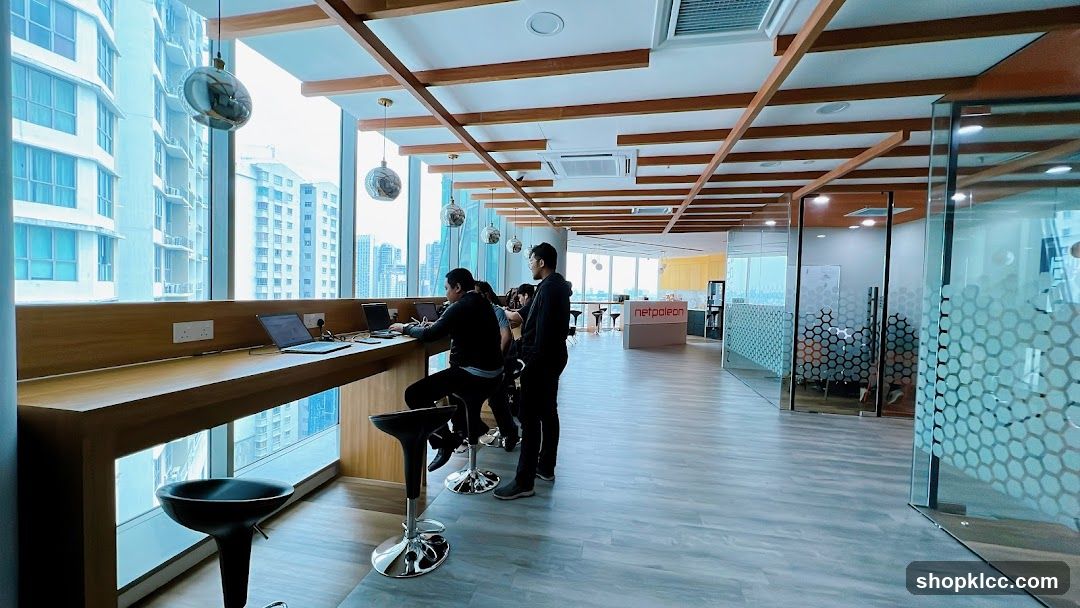 Modern Office Space with City View