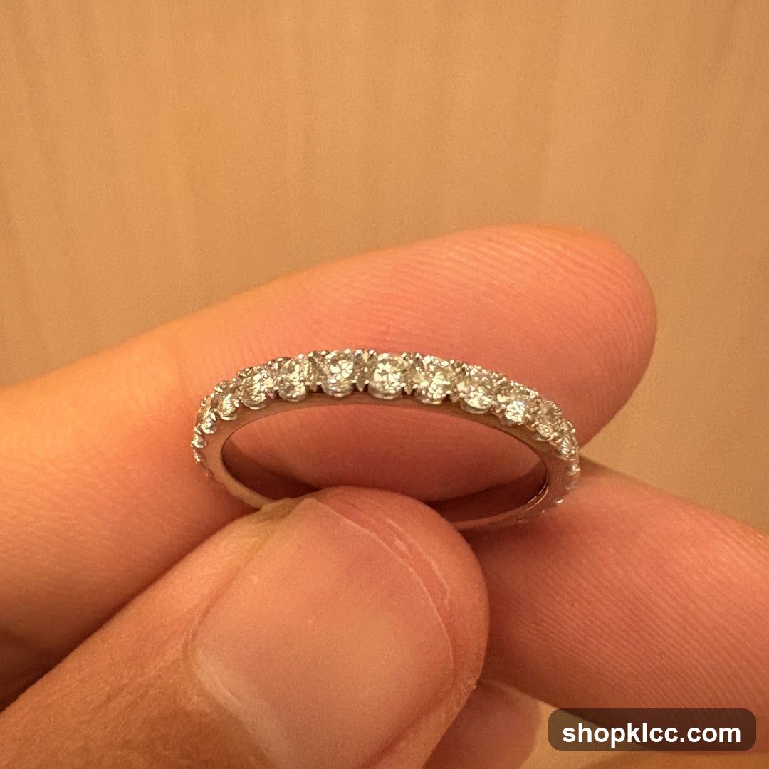 Diamond eternity ring