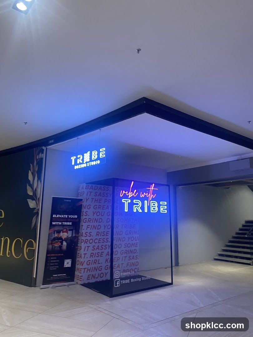 Tribe Boxing Studio Entrance