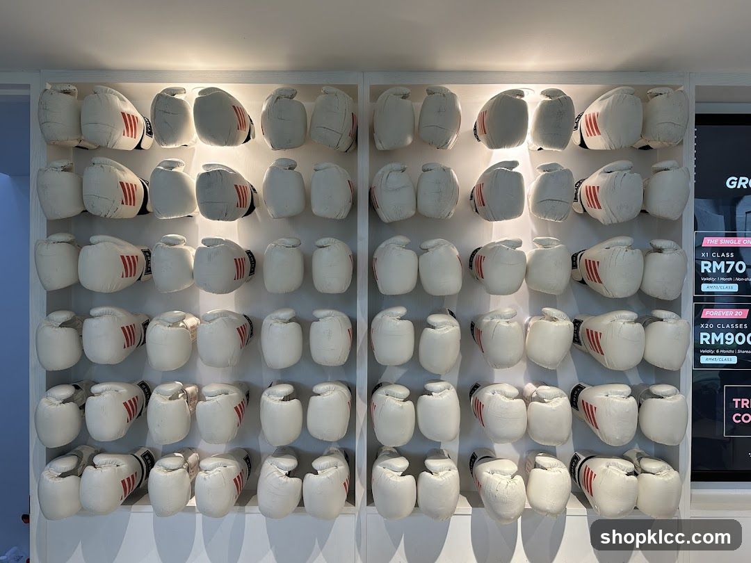 Boxing Gloves Display