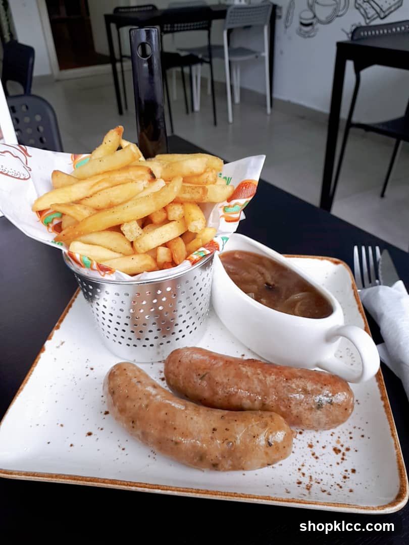 Sausages and Fries