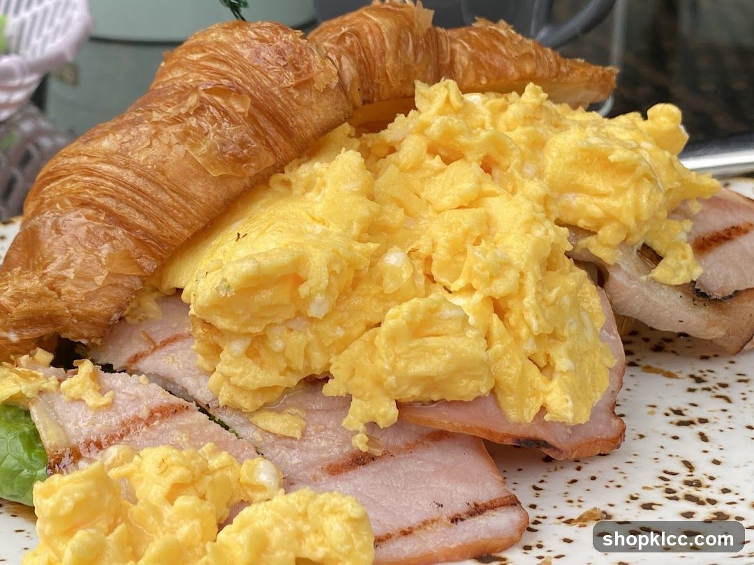 Croissant Breakfast Sandwich