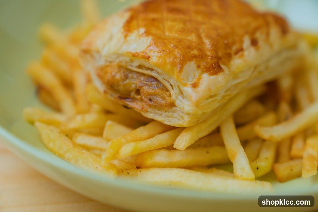Puff Pastry with Fries