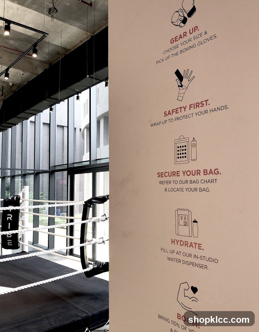 Boxing Gym Instructions
