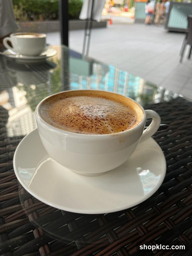 Coffee on a table