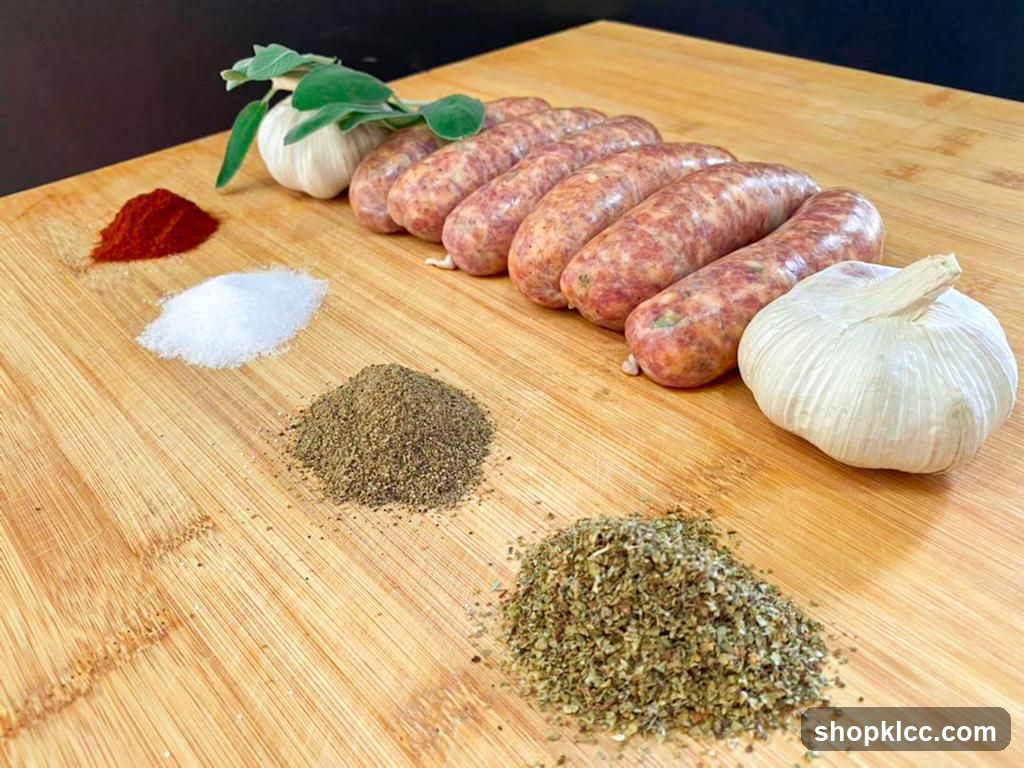 Sausage Ingredients