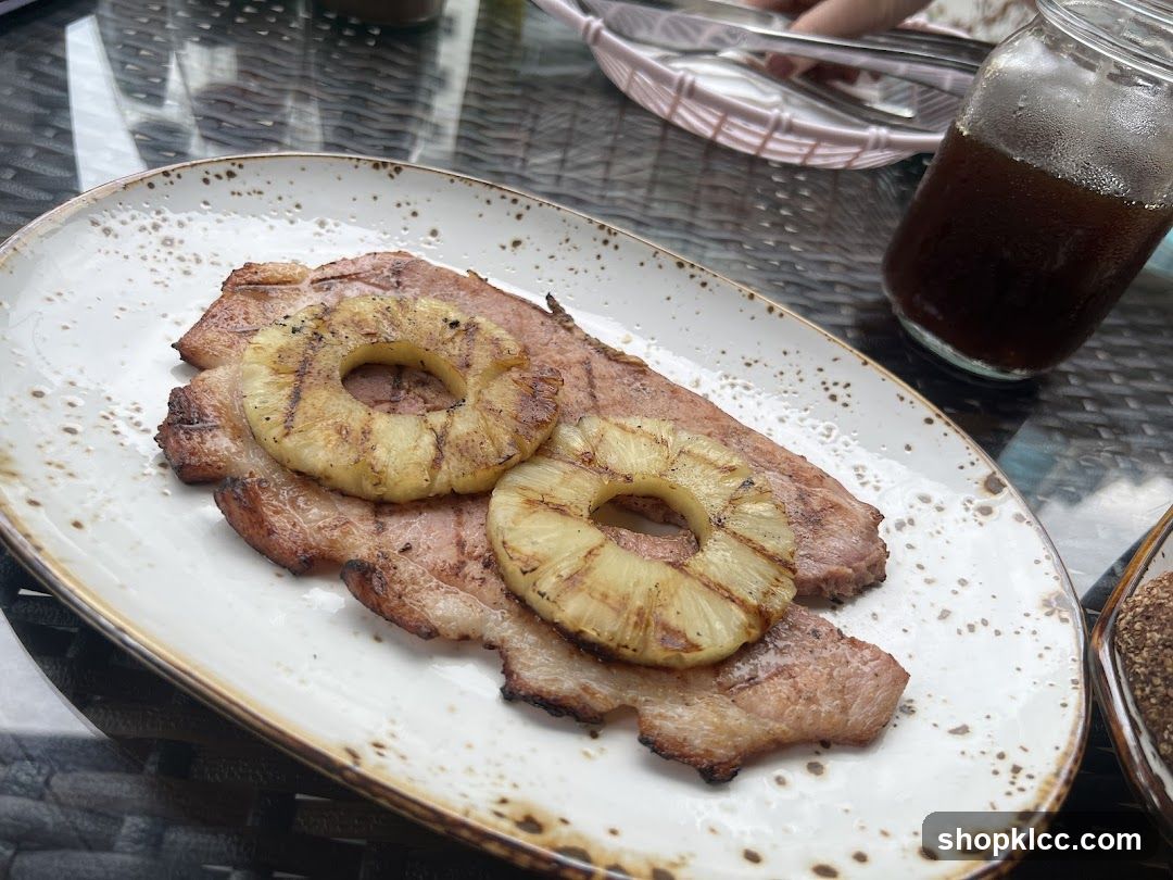 Grilled Ham and Pineapple