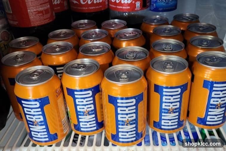 Cans of Irn-Bru
