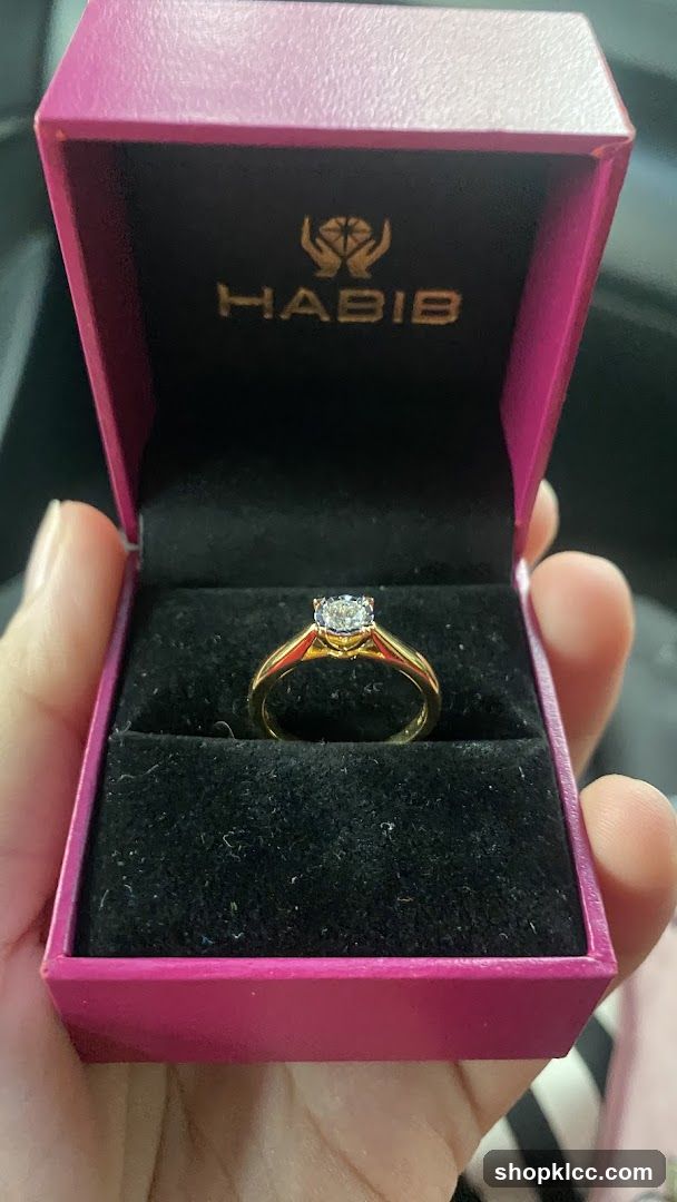 Diamond Ring in Habib Box
