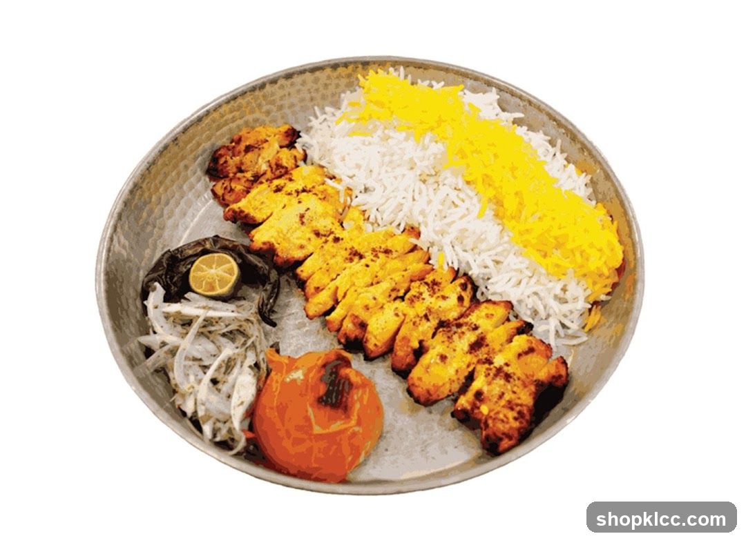 Chicken Kabob Plate