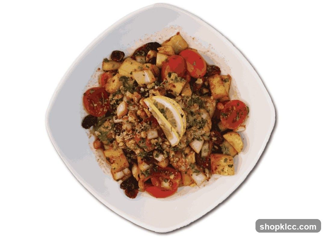 Roasted Vegetable and Chickpea Salad
