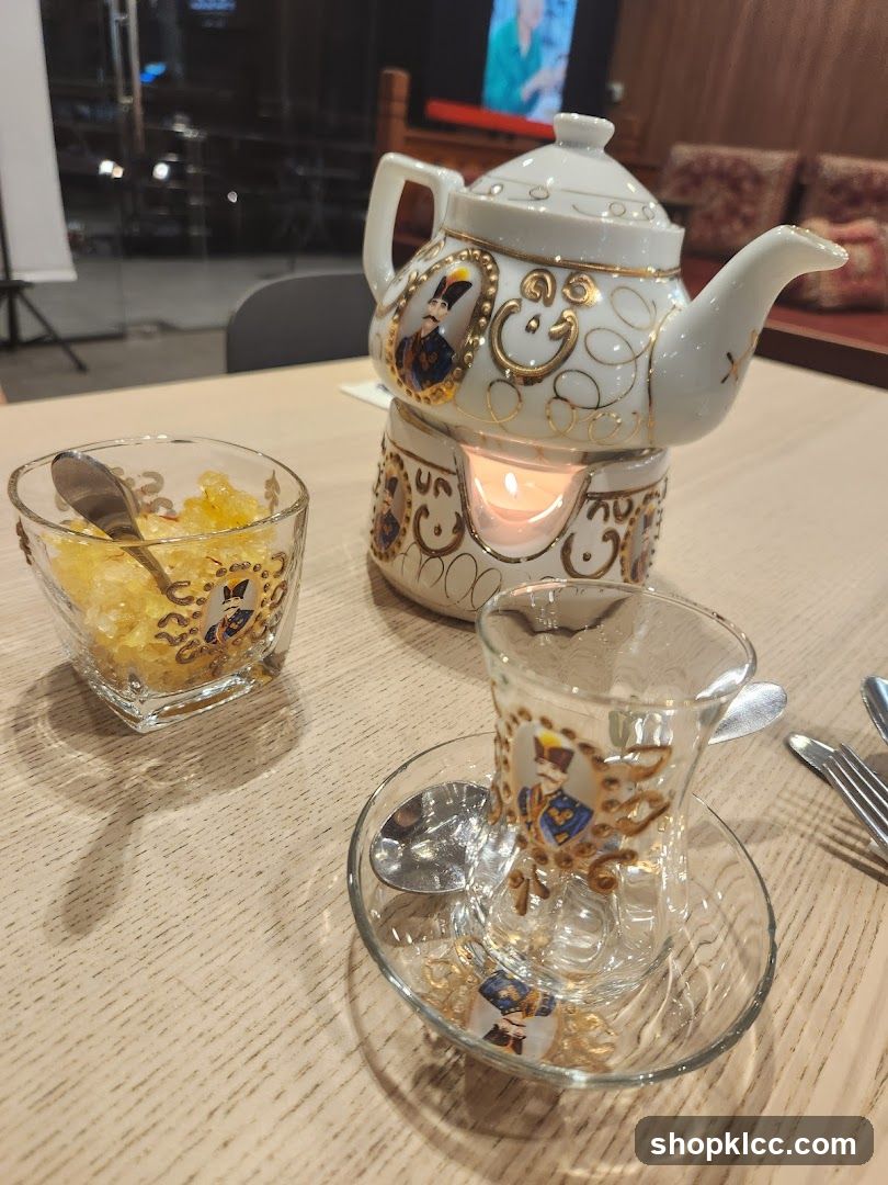 Tea Set with Sugar Cubes