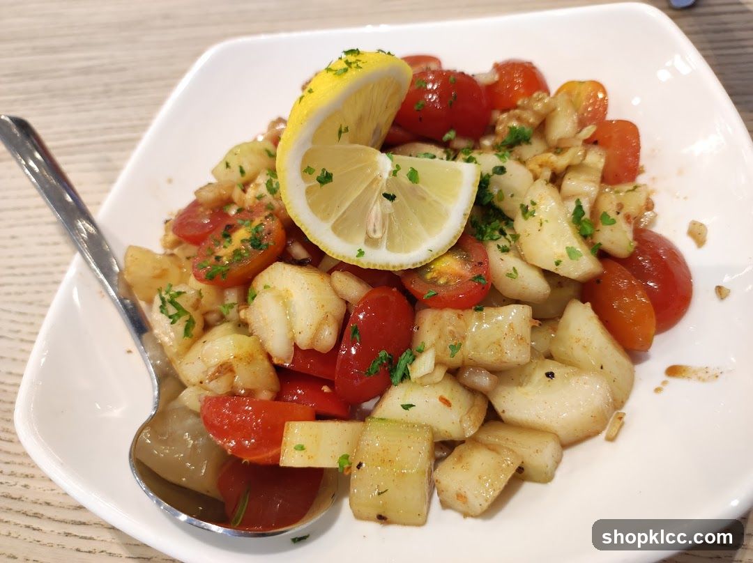 Salad with Lemon and Tomatoes