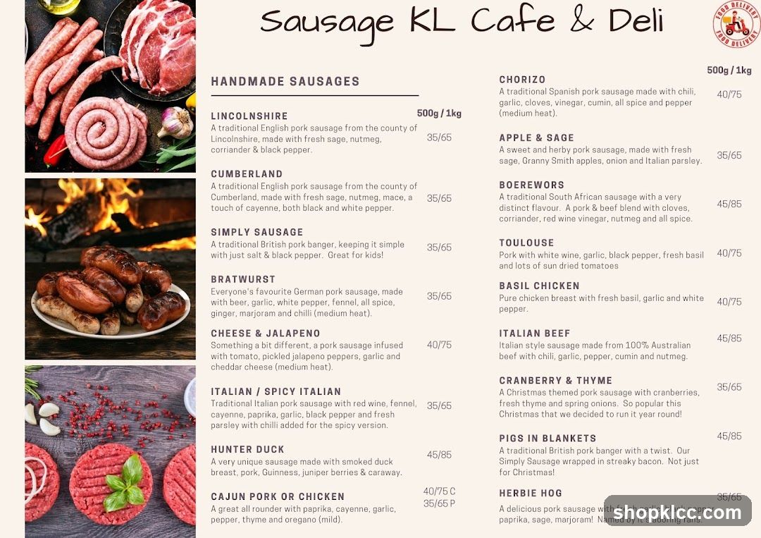 Sausage KL Cafe & Deli