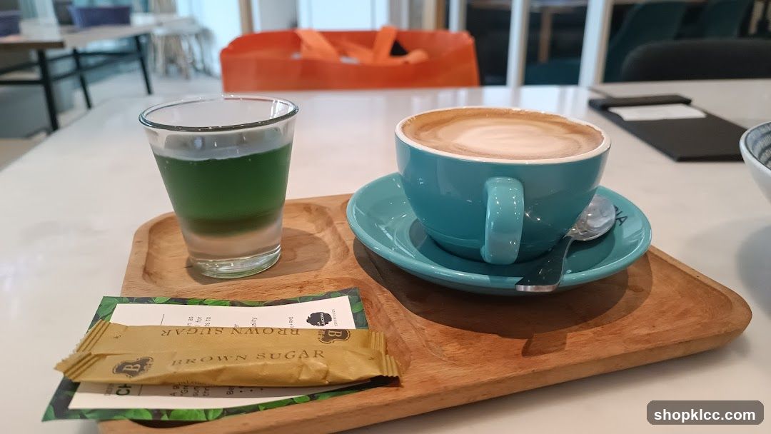 Coffee and Green Drink
