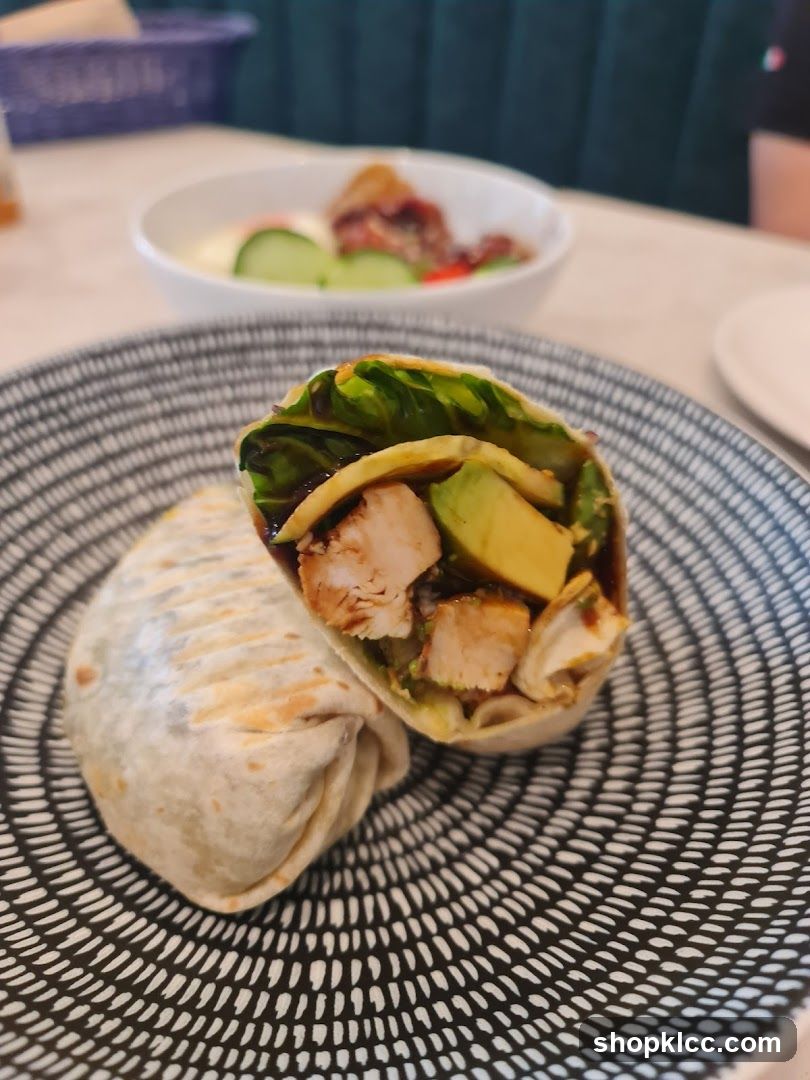 Chicken and Avocado Wrap