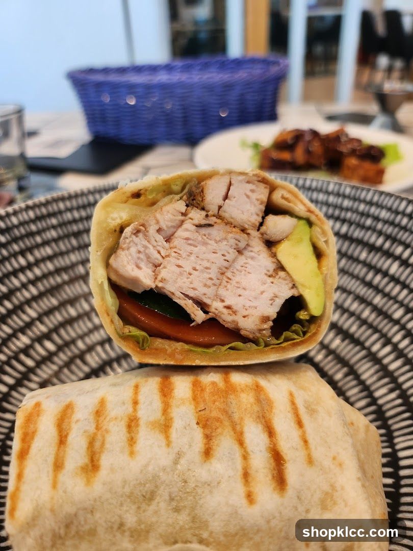 Chicken Wrap with Avocado