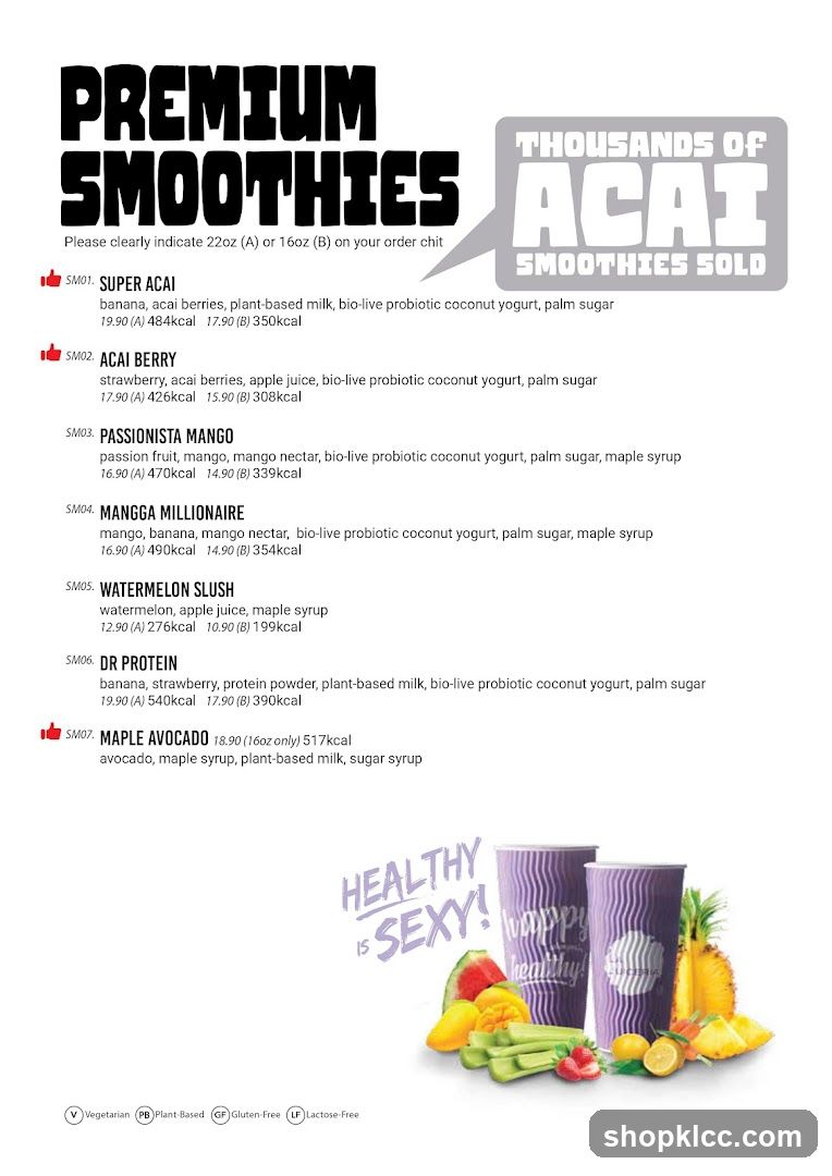 PREMIUM SMOOTHIES