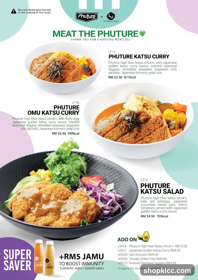 Phuture Menu