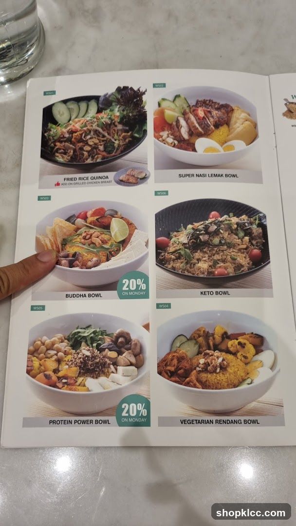 Menu of Bowls