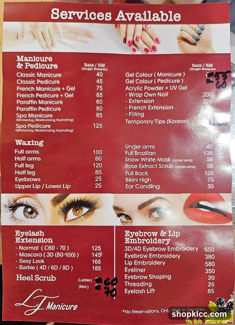 Services Available