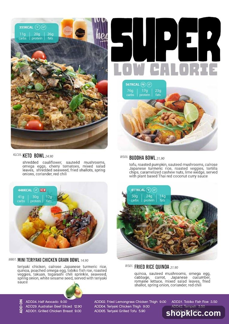 SUPER LOW CALORIE