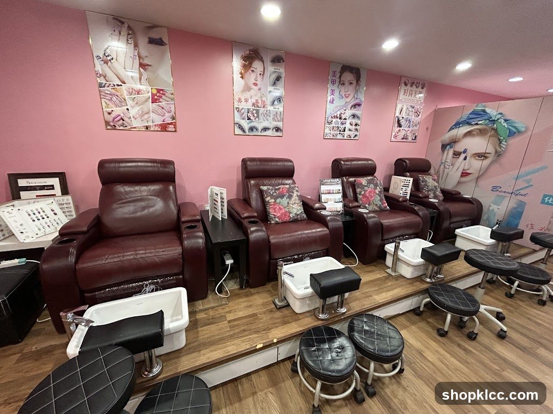 Nail Salon Interior