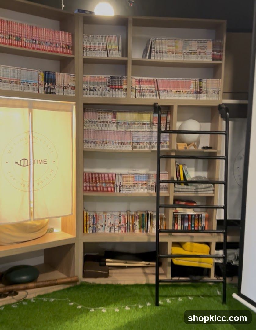 Manga Cafe Interior